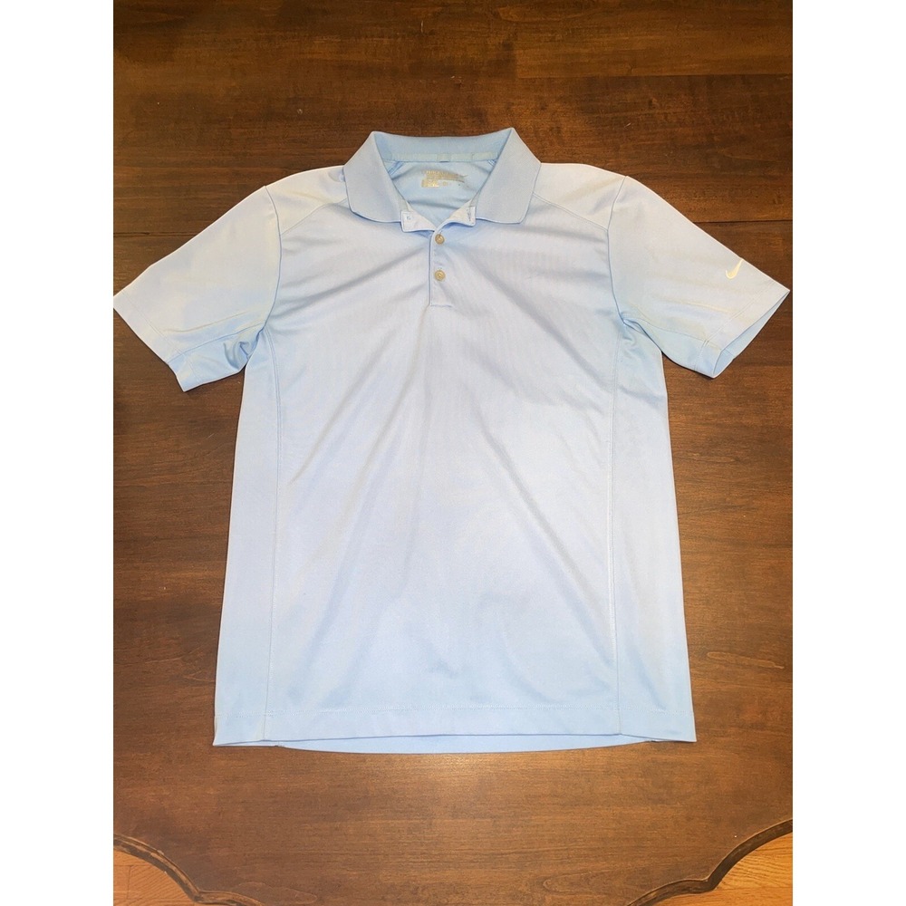 Nike Golf Blue Collared Shirt - Medium